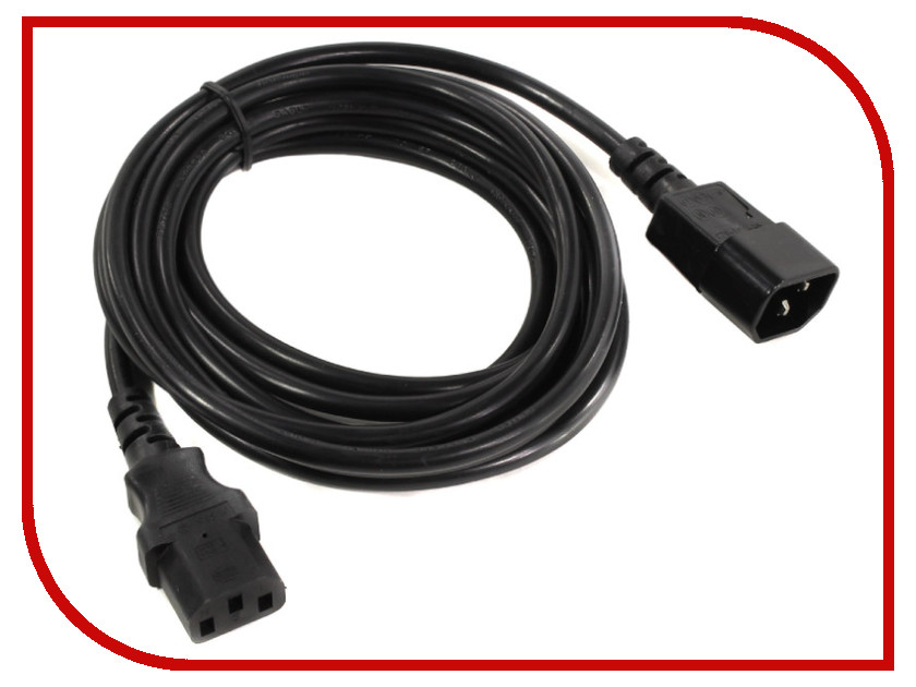

Кабель 5bites UPS105030 IEC-320-C13 / IEC-320-C14 3m, UPS105030 IEC-320-C13 / IEC-320-C14