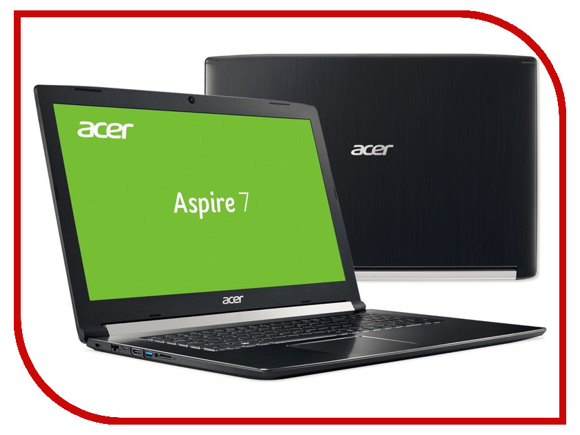 

Ноутбук Acer Aspire A717-72G-790U Black NH.GXDER.006 (Intel Core i7-8750H 2.2 GHz/16384Mb/1000Gb+128Gb SSD/nVidia GeForce GTX 1050 4096Mb/Wi-Fi/Bluetooth/Cam/17.3/1920x1080/Linux), Aspire A717-72G-790U