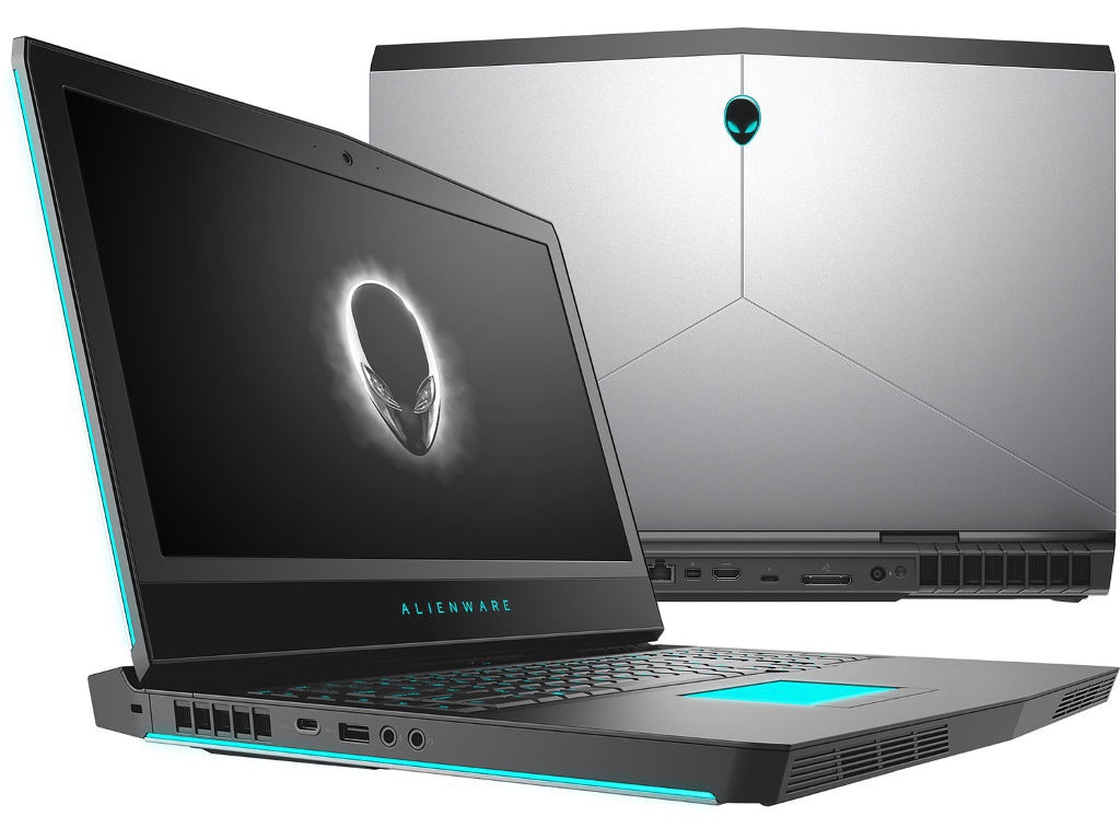 

Ноутбук Dell Alienware 17 R5 Silver A17-7073 (Intel Core i7-8750H 2.2 GHz/8192Mb/1000Gb+128Gb SSD/nVidia GeForce GTX 1060 6144Mb/Wi-Fi/Bluetooth/Cam/17.3/1920x1080/Windows 10 Home 64-bit), Alienware 17 R5