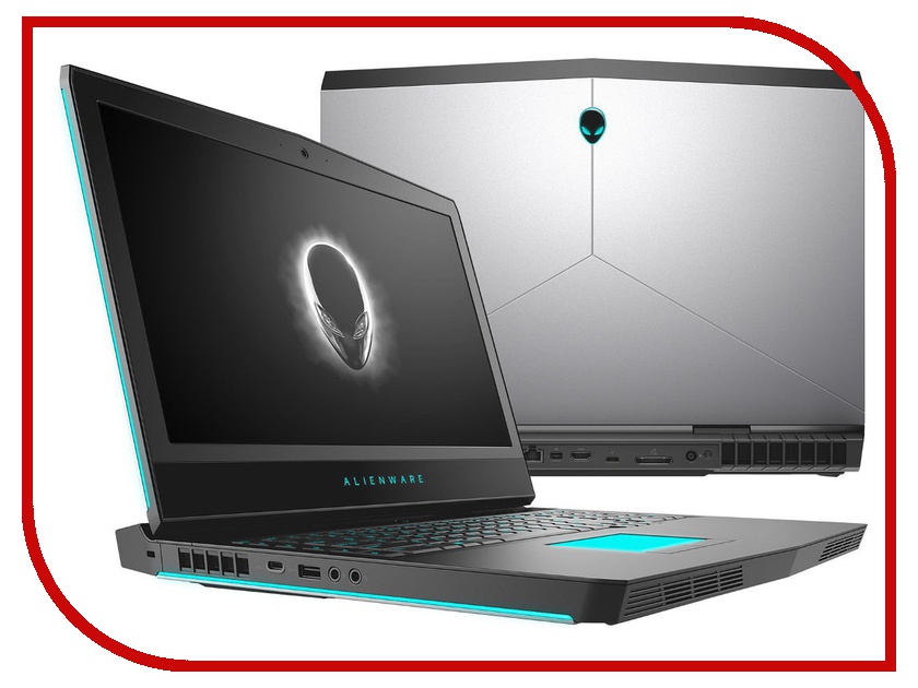 

Ноутбук Dell Alienware 17 R5 Silver A17-7080 (Intel Core i7-8750H 2.2 GHz/8192Mb/1000Gb+256Gb SSD/nVidia GeForce GTX 1060 6144Mb/Wi-Fi/Bluetooth/Cam/17.3/1920x1080/Windows 10 Home 64-bit), Alienware 17 R5