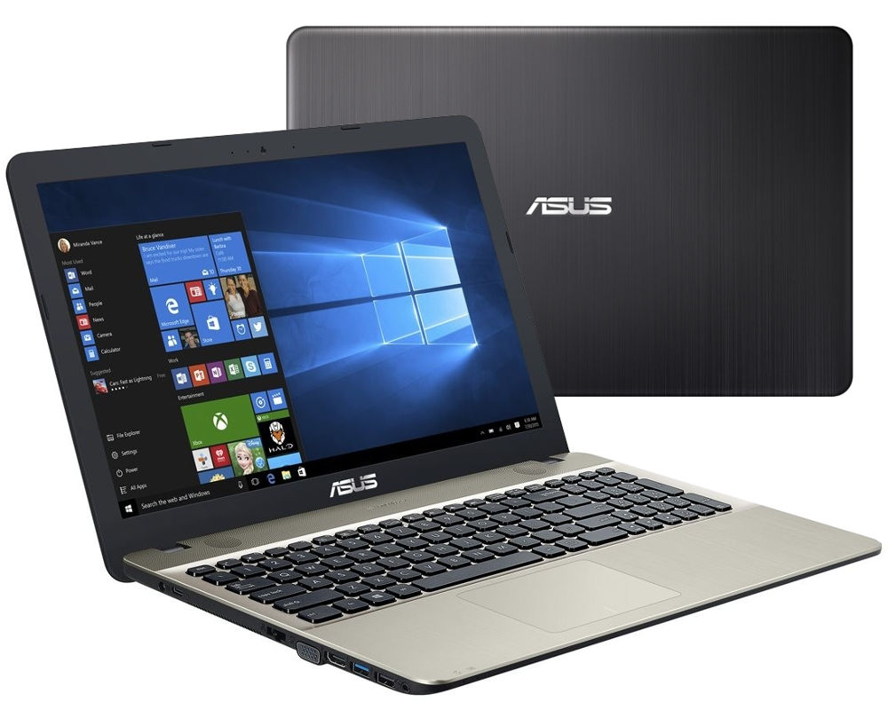 фото Ноутбук asus vivobook x541uv-dm1607t black 90nb0cg1-m24120 (intel core i3-6006u 2.0 ghz/8192mb/1000gb/nvidia geforce gt 920mx 2048mb/wi-fi/bluetooth/cam/15.6/1920x1080/windows 10 home 64-bit)