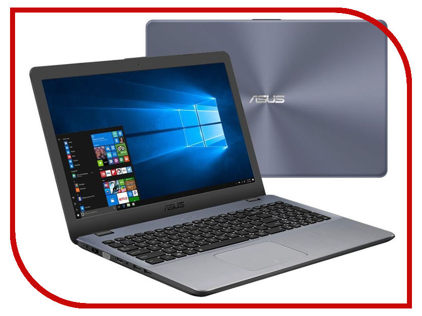 

Ноутбук ASUS VivoBook X542UF-DM338T Dark Grey 90NB0IJ2-M08410 (Intel Core i3-8130U 2.2 GHz/8192Mb/1000Gb+128Gb SSD/nVidia GeForce MX130 2048Mb/Wi-Fi/Bluetooth/Cam/15.6/1920x1080/Windows 10 Home 64-bit), VivoBook X542UF-DM338T