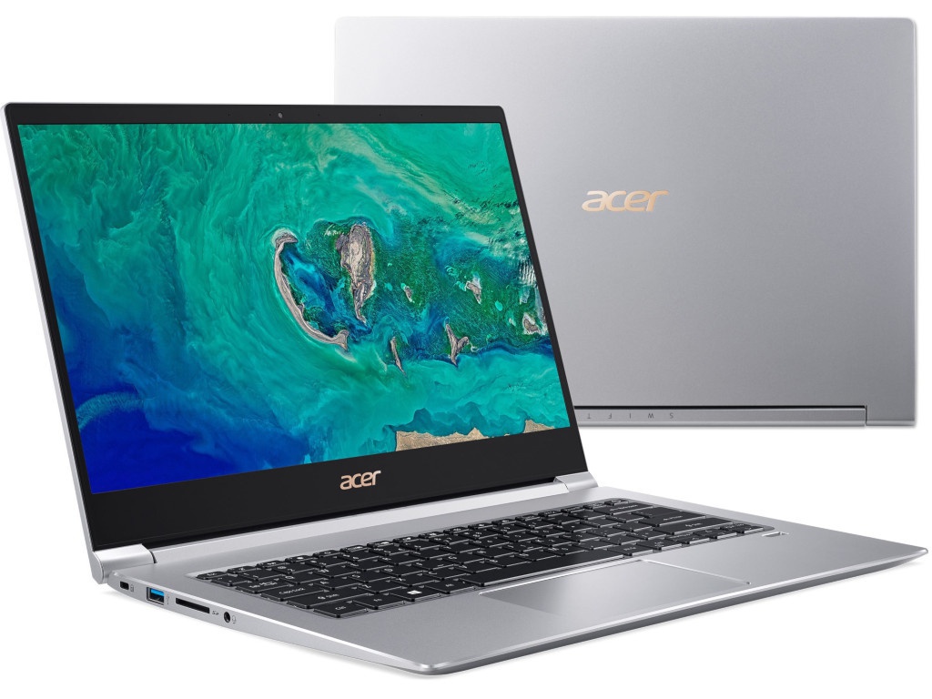 

Ноутбук Acer Swift 3 SF314-55G-74ZE Silver NX.H3UER.004 (Intel Core i7-8565U 1.8 GHz/8192Mb/512Gb SSD/nVidia GeForce MX150 2048Mb/Wi-Fi/Bluetooth/Cam/14.0/1920x1080/Windows 10), NX.H3UER.004