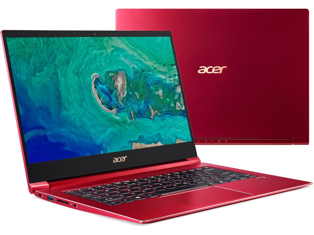 

Ноутбук Acer Swift 3 SF314-55-78GB Red NX.H5WER.003 (Intel Core i7-8565U 1.8 GHz/8192Mb/512Gb SSD/Intel UHD Graphics 620/Wi-Fi/Bluetooth/Cam/14.0/1920x1080/Linux), NX.H5WER.003
