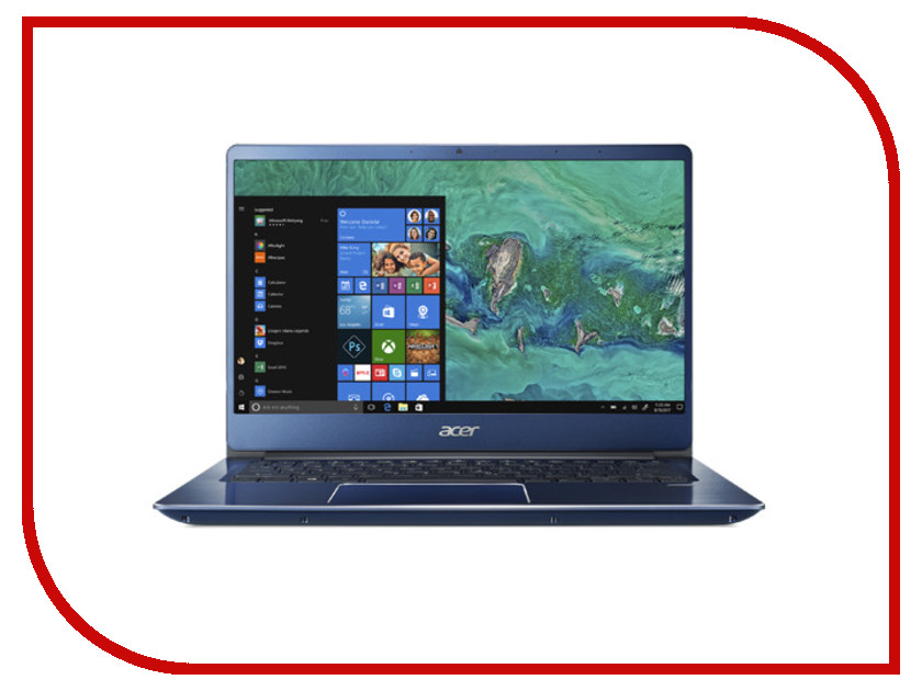 

Ноутбук Acer Swift 3 SF314-54G-554T Blue NX.GYJER.004 (Intel Core i5-8250U 1.6 GHz/8192Mb/256Gb SSD/nVidia GeForce MX150 2048Mb/Wi-Fi/Bluetooth/Cam/14.0/1920x1080/Linux), NX.GYJER.004