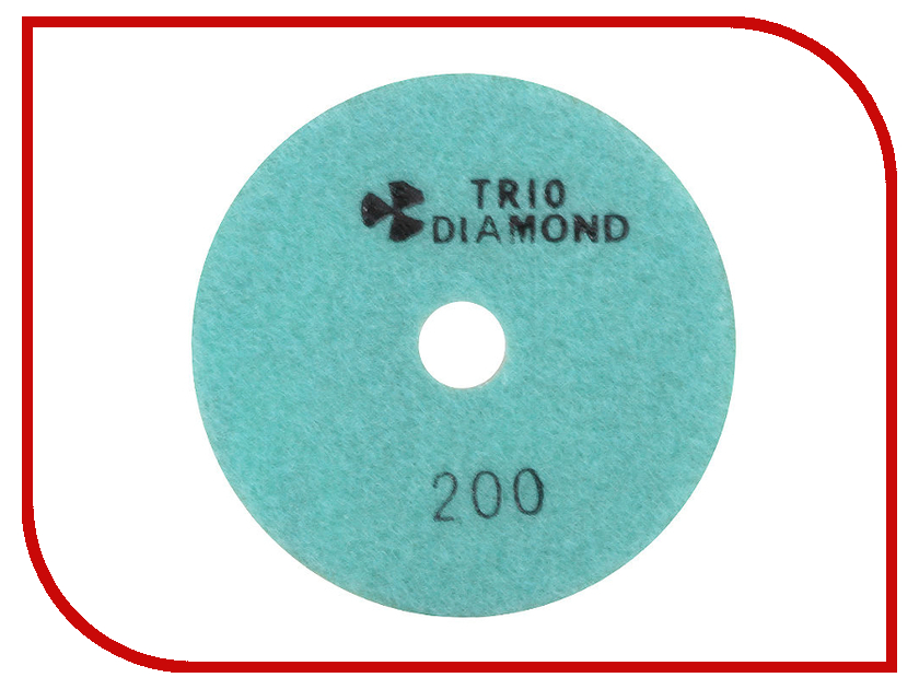 фото Шлифовальный круг Trio Diamond Черепашка 100mm №200 340200
