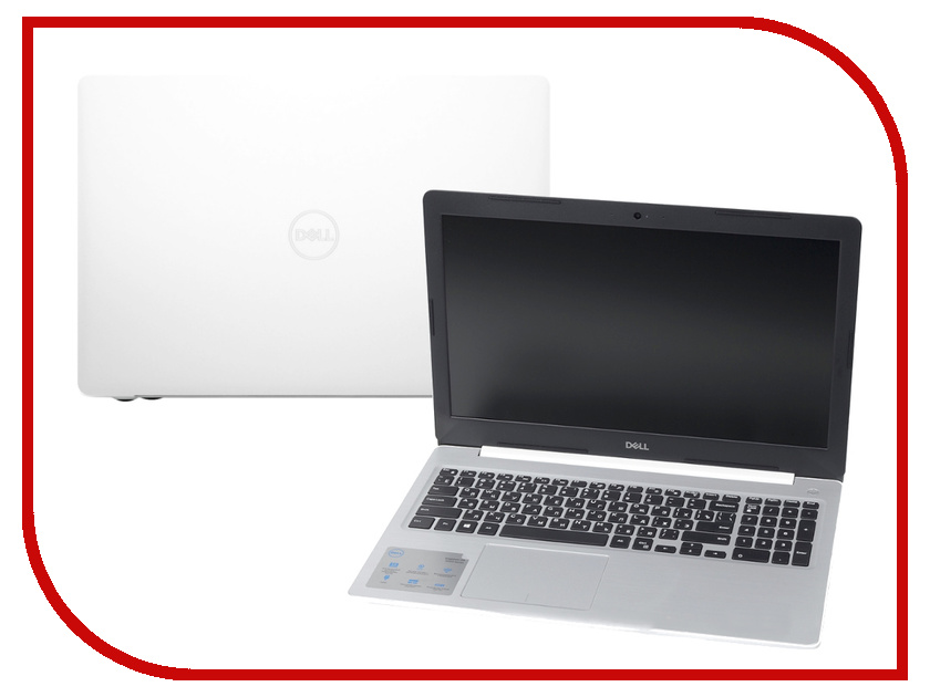 

Ноутбук Dell Inspiron 5570 White 5570-6304 (Intel Core i5-8250U 1.6 GHz/8192Mb/1000Gb/DVD-RW/AMD Radeon 530 2048Mb/Wi-Fi/Bluetooth/Cam/15.6/1920x1080/Linux), Inspiron 5570