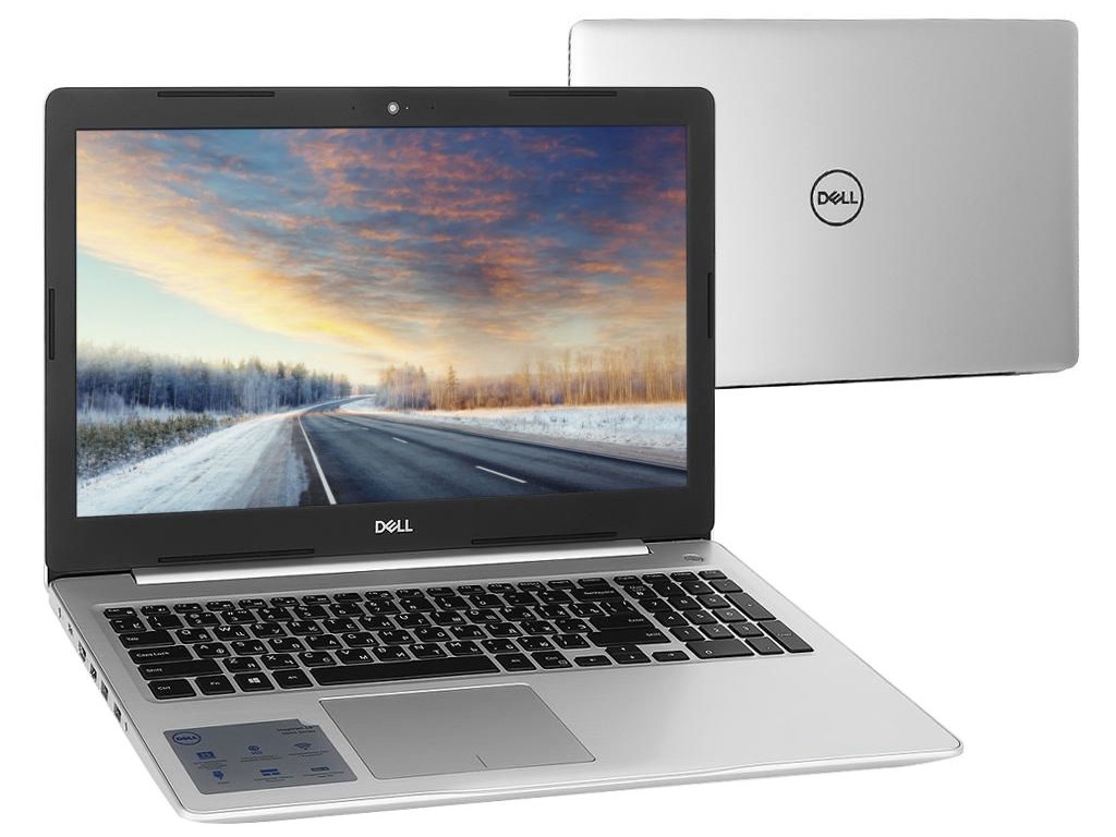 

Ноутбук Dell Inspiron 5570 Silver 5570-6342 (Intel Core i7-8550U 1.8 GHz/8192Mb/1000Gb+128Gb SSD/DVD-RW/AMD Radeon 530 4096Mb/Wi-Fi/Bluetooth/Cam/15.6/1920x1080/Linux), Inspiron 5570