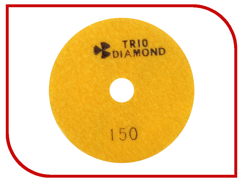 фото Шлифовальный круг Trio Diamond Черепашка 100mm №150 340150