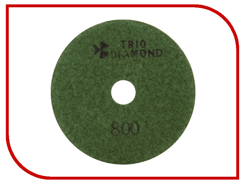 фото Шлифовальный круг Trio Diamond Черепашка 100mm №800 340800