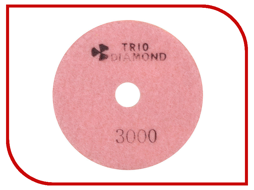 фото Шлифовальный круг Trio Diamond Черепашка 100mm №3000 343000