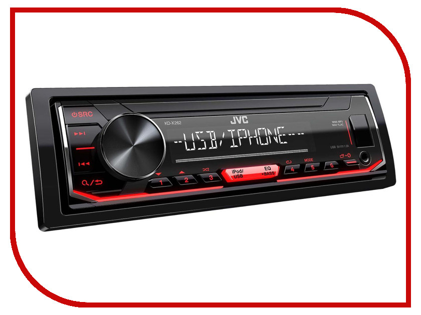 

Автомагнитола JVC Flash KD-X262, KD-X262