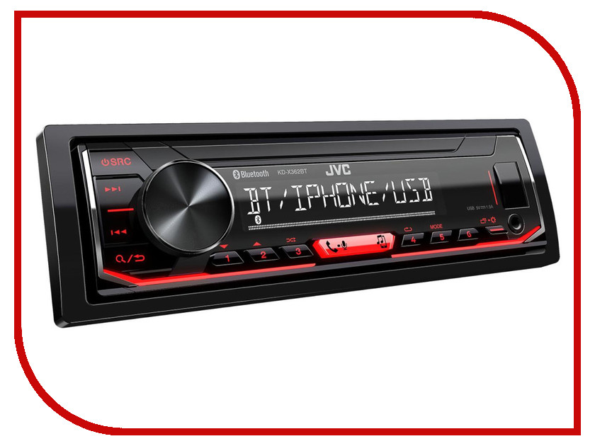 

Автомагнитола JVC Flash KD-X362BT, KD-X362BT