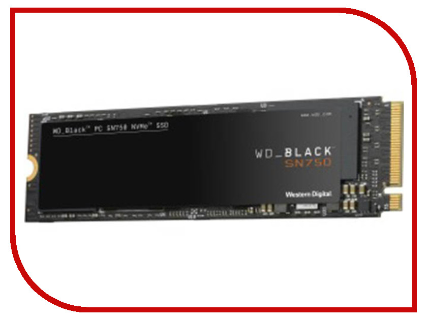 

Жесткий диск 500Gb - Western Digital SN750 NVME SSD Black WDS500G3X0C, WDS500G3X0C