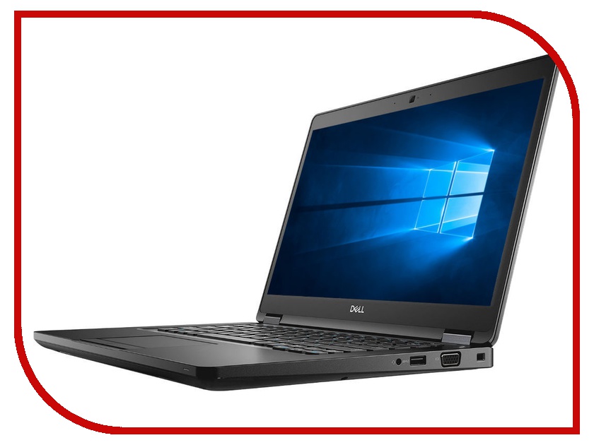 

Ноутбук Dell Latitude 5490 Black 5490-6788 (Intel Core i5-7300U 2.6 GHz/8192Mb/256Gb SSD/Intel HD Graphics/Wi-Fi/Bluetooth/Cam/14.0/1920x1080/Windows 10 Pro 64-bit), Latitude 5490