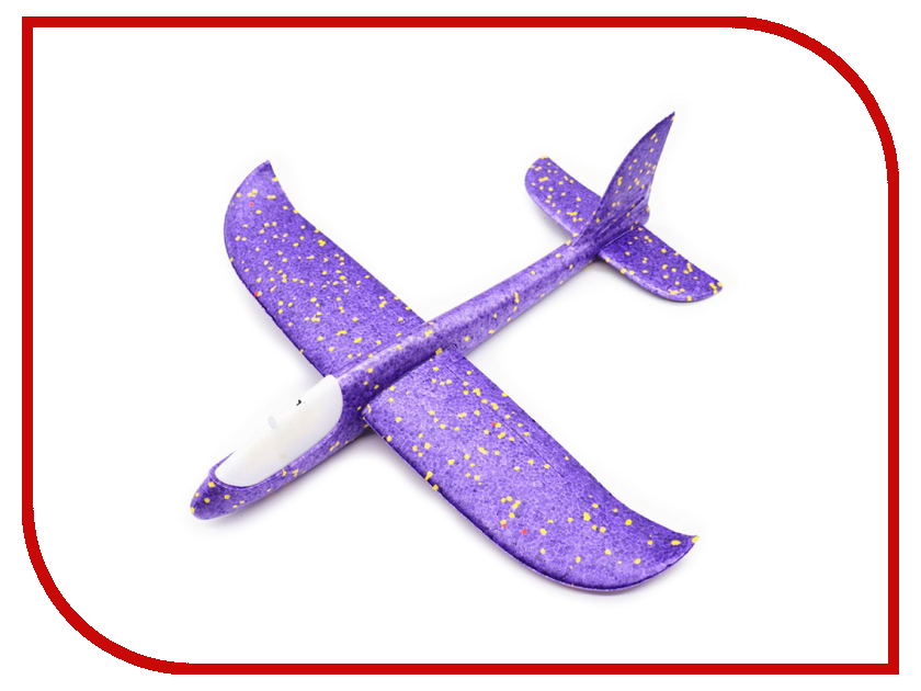 фото Игрушка Element13 Самолет планер LED Purple 00045