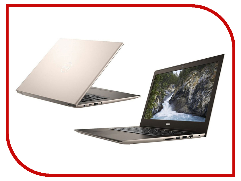 

Ноутбук Dell Vostro 5471 Rose Gold 5471-7196 (Intel Core i5-8250U 1.6 GHz/8192Mb/256Gb SSD/Intel HD Graphics/Wi-Fi/Bluetooth/Cam/14.0/1920x1080/Windows 10 Home 64-bit), Vostro 5471
