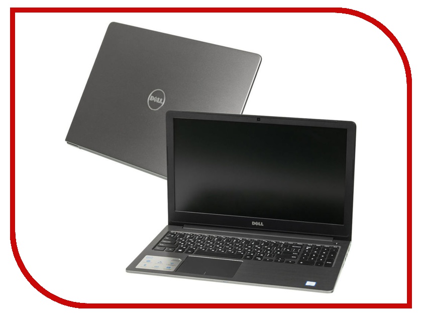 

Ноутбук Dell Vostro 5568 Grey 5568-9843 (Intel Core i5-7200U 2.5 GHz/8192Mb/256Gb SSD/Intel HD Graphics/Wi-Fi/Bluetooth/Cam/15.6/1920x1080/Windows 10 Home 64-bit), Vostro 5568