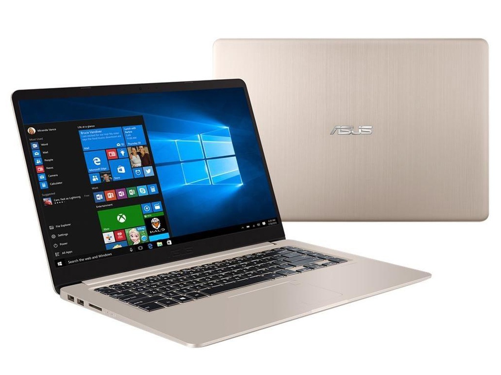 

Ноутбук ASUS S510UN-BQ301T 90NB0GS1-M08970 Gold Metal (Intel Core i5 8250U 1.6Ghz/8192Mb/256Gb SSD/nVidia GeForce MX150 2048Mb/Wi-Fi/Bluetooth/Cam/15.6/1920x1080/Windows 10), 90NB0GS1-M08970