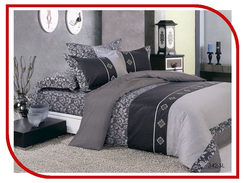 

Постельное белье Cleo Satin Lux 15/342-SL Комплект 1.5 спальный Сатин, 15/342-SL