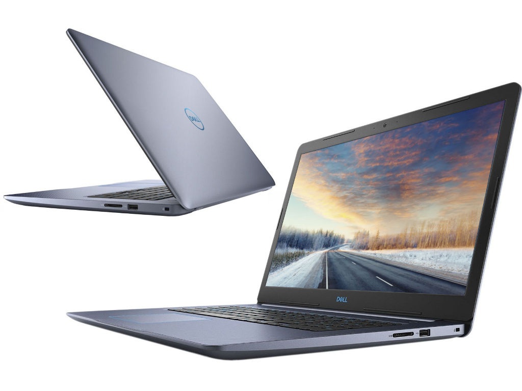 

Ноутбук Dell G3-3779 Blue G317-5355 (Intel Core i5-8300H 2.3 GHz/8192Mb/1000Gb+128Gb SSD/nVidia GeForce GTX 1050Ti 4096Mb/Wi-Fi/Bluetooth/Cam/17.3/1920x1080/Linux), G3-3779