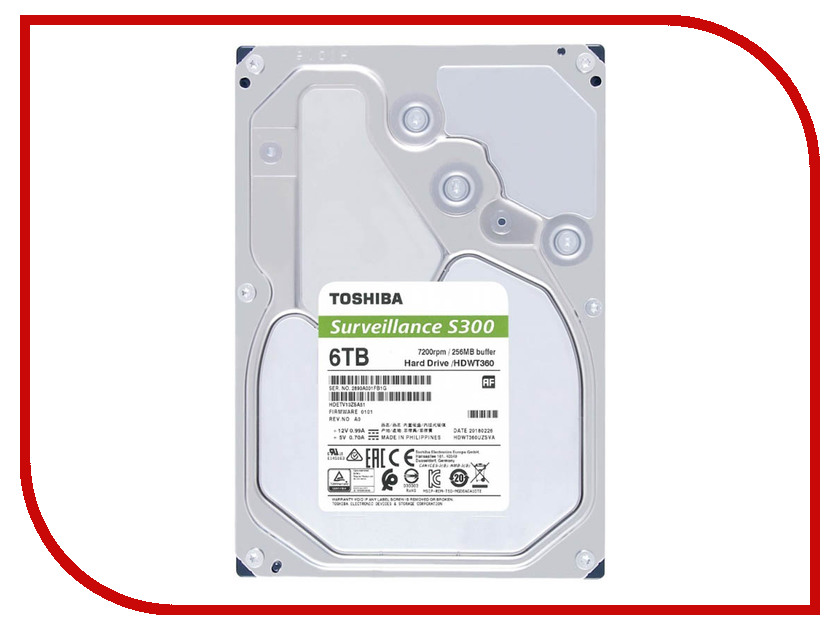 

Жесткий диск Toshiba HDWT360UZSVA, HDWT360UZSVA