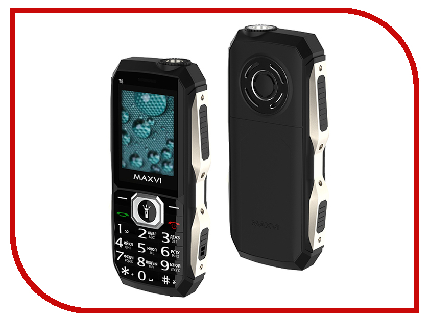 

Сотовый телефон Maxvi T5 Black, T5