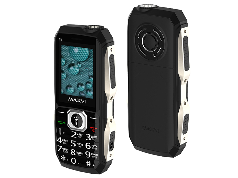 

Сотовый телефон Maxvi T5 Black, T5