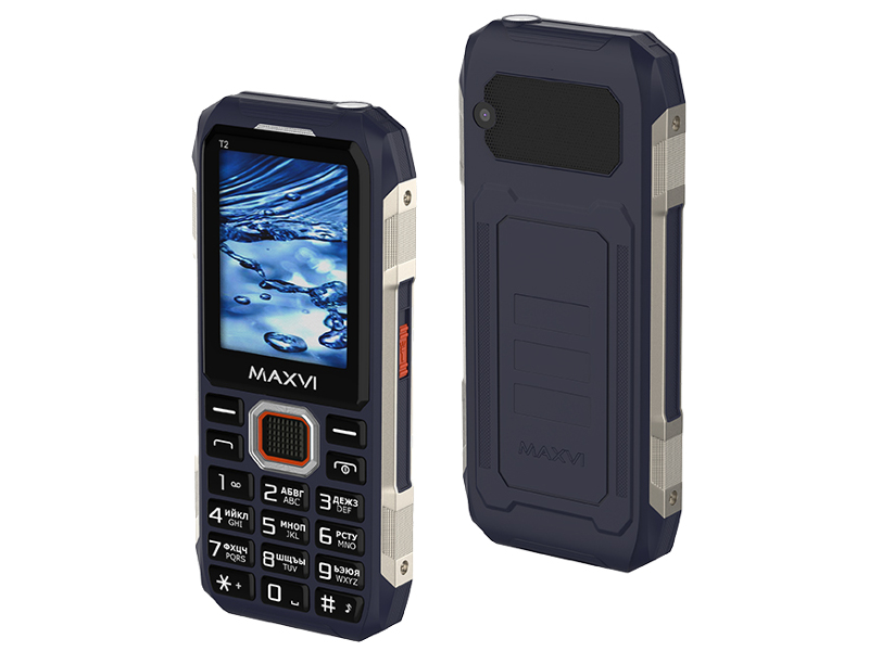 

Сотовый телефон Maxvi T2 Blue, T2