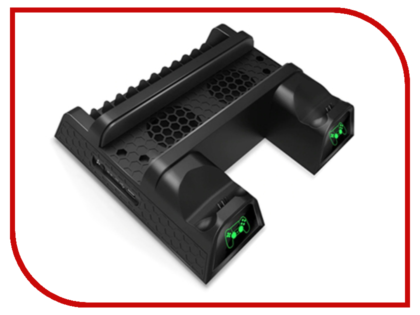 

Подставка вертикальная Dobe TP4-1785 Black для PS4 Slim/Pro, TP4-1785