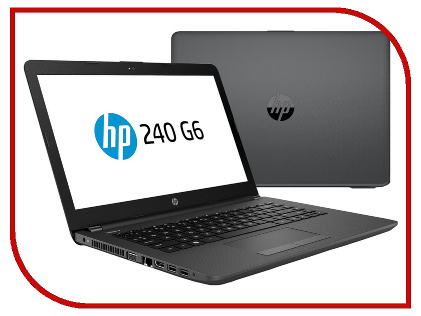 

Ноутбук HP 240 G6 4QX58EA (Intel Celeron N4000 1.1 GHz/4096Mb/128Gb SSD/DVD-RW/Intel HD Graphics/Wi-Fi/Bluetooth/Cam/14.0/1366x768/DOS), 4QX58EA