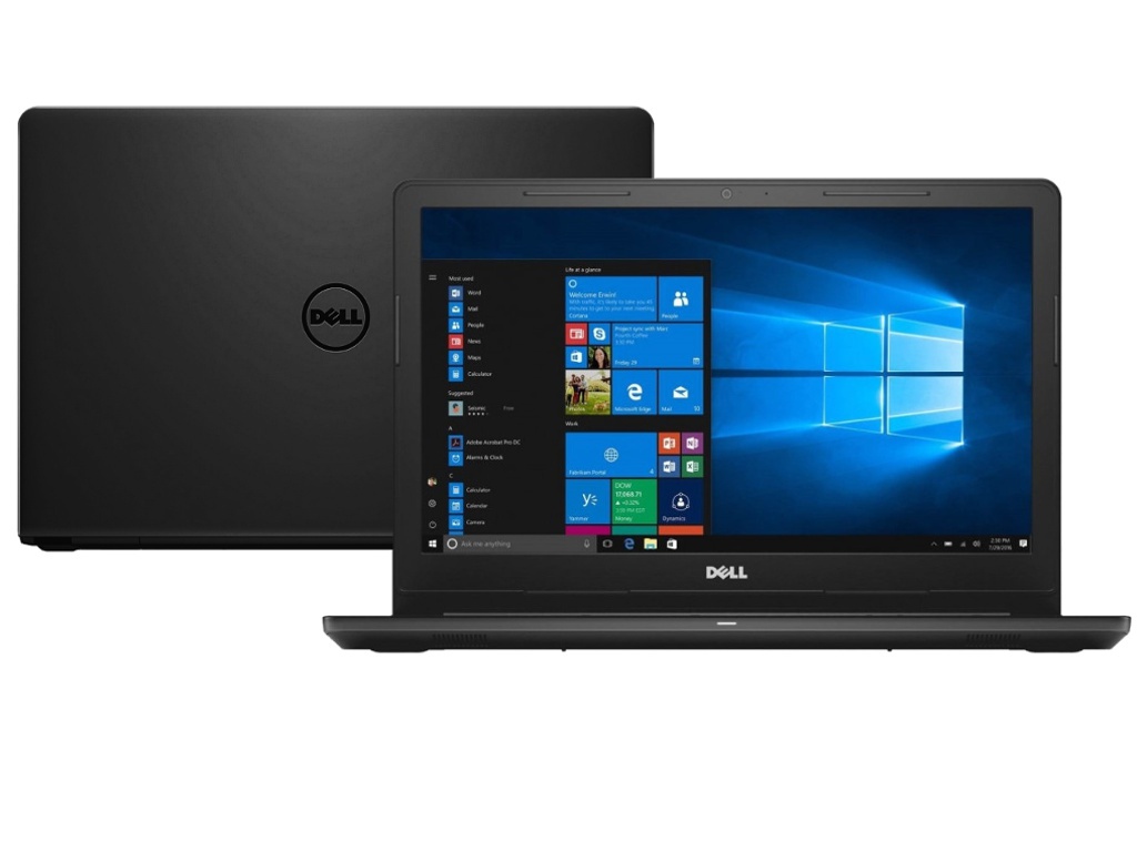 фото Ноутбук dell inspiron 3576 black 3576-5256 (intel core i3-7020u 2.3 ghz/4096mb/1000gb/dvd-rw/amd radeon 520 2048mb/wi-fi/bluetooth/cam/15.6/1920x1080/windows 10 home 64-bit)