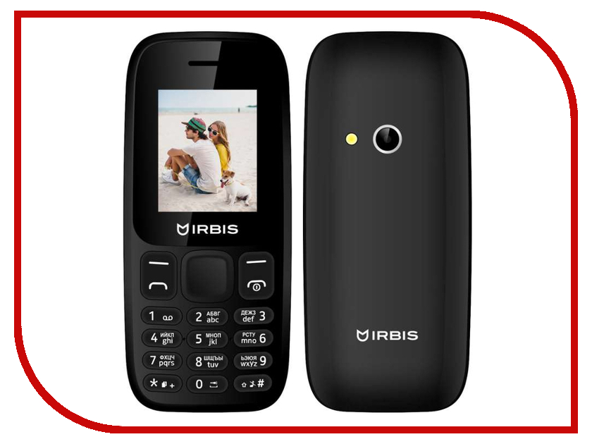 

Сотовый телефон Irbis SF16 Black, SF16