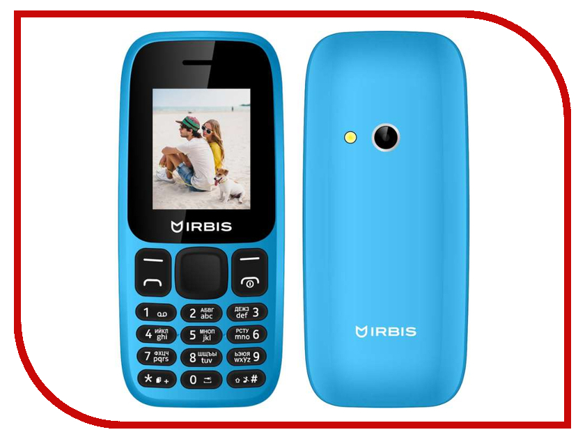 

Сотовый телефон Irbis SF16 Azure, SF16