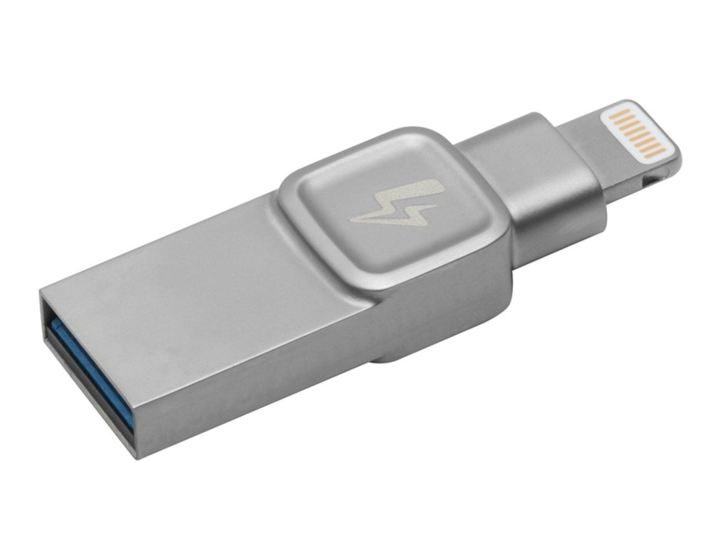 

USB Flash Drive 64Gb - Kingston DataTraveler Bolt Duo USB 3.1 Silver C-USB3L-SR64G-EN, C-USB3L-SR64G-EN