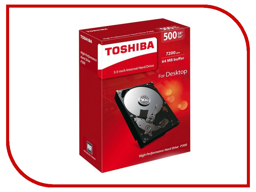 

Жесткий диск Toshiba HDWD105EZSTA 500Gb, HDWD105EZSTA