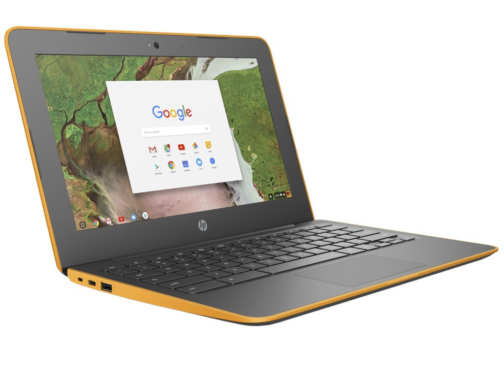 

Ноутбук HP ChromeBook 11 G6 3GJ78EA (Intel Celeron N3350 1.1 GHz/4096Mb/16Gb/No ODD/Intel HD Graphics/Wi-Fi/Bluetooth/Cam/11.6/1366x768/Chrome OS), 3GJ78EA