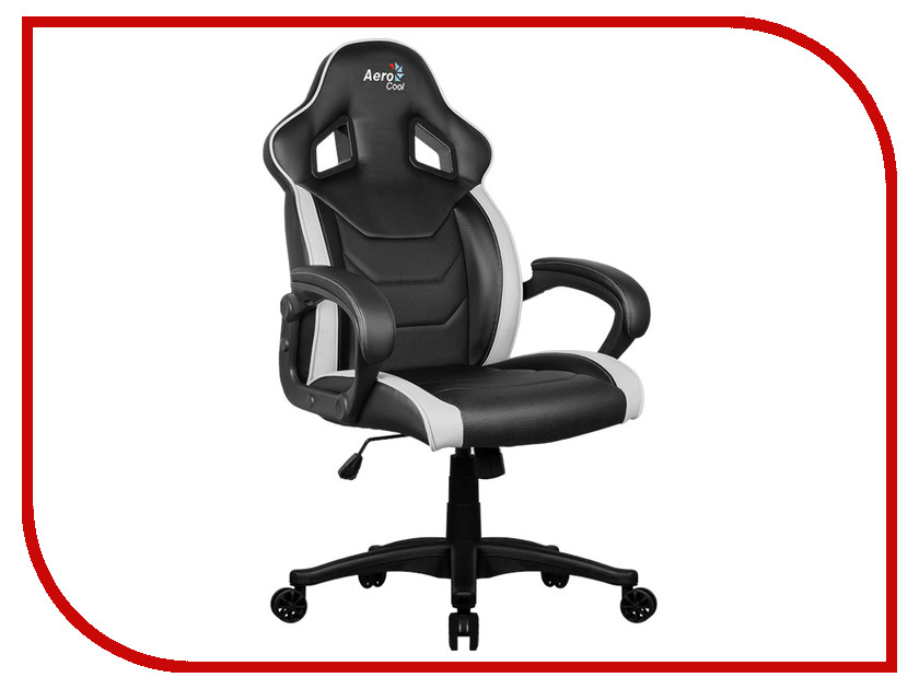 

Компьютерное кресло AeroCool AC60C AIR-BW Black-White, 4713105957778