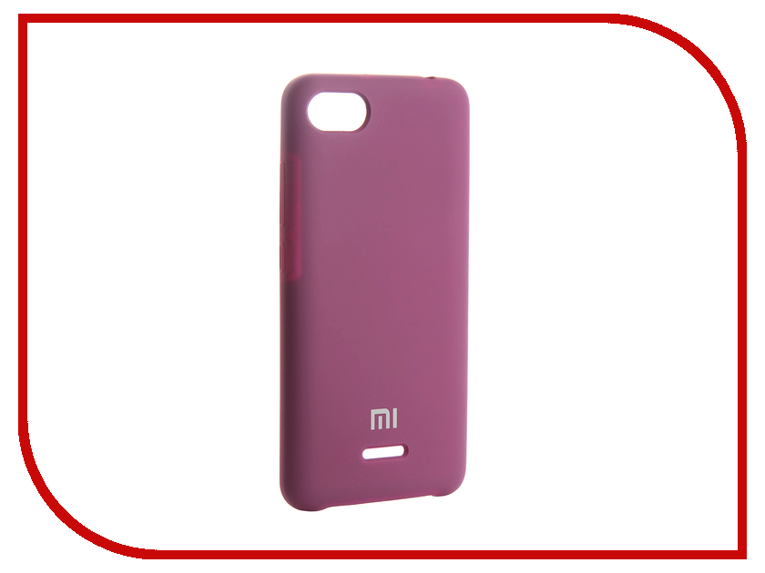 

Аксессуар Чехол для Xiaomi Redmi 6A Innovation Silicone Purple 13549, 13549