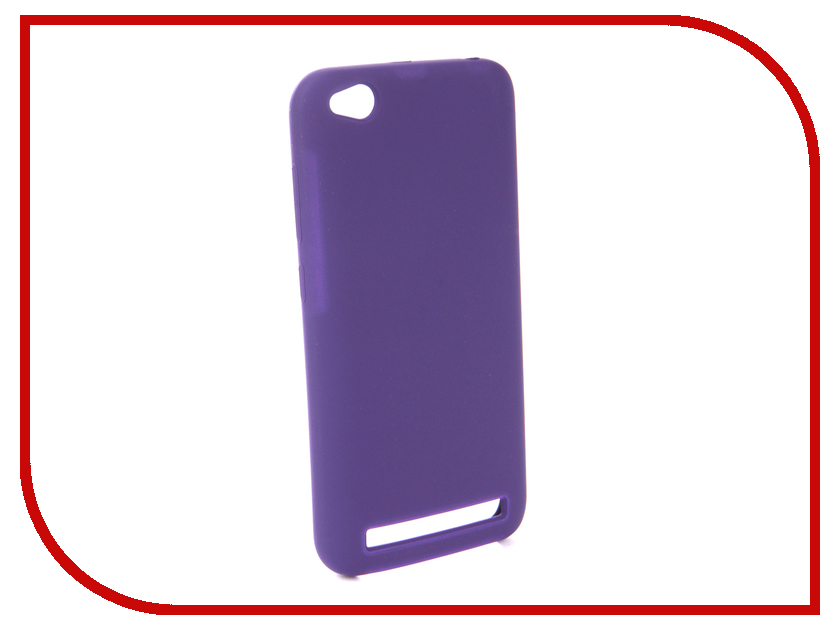 

Аксессуар Чехол для Xiaomi Redmi 5A Innovation Silicone Purple 13546, 13546