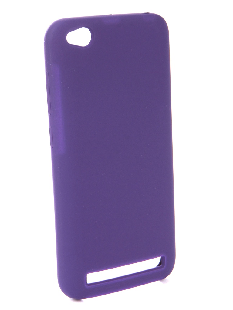 

Аксессуар Чехол Innovation для Xiaomi Redmi 5A Silicone Purple 13546, 13546