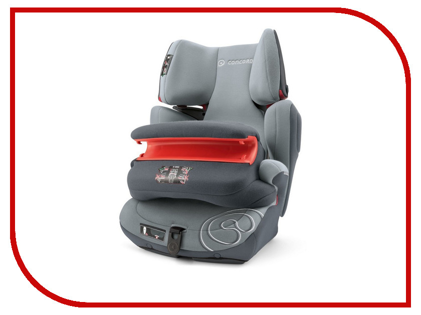 

Автокресло группа 1/2/3 (9-36 кг) Concord Transformer T Pro Isofix Graphite Grey, Transformer Pro
