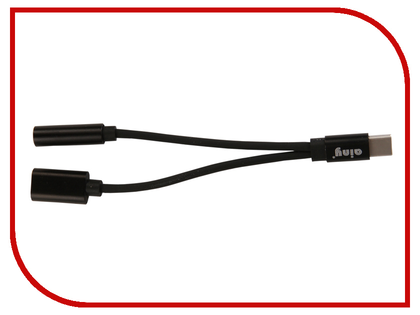 фото Аксессуар Ainy USB Type-C - miniJack 3.5mm FA-S174A Black