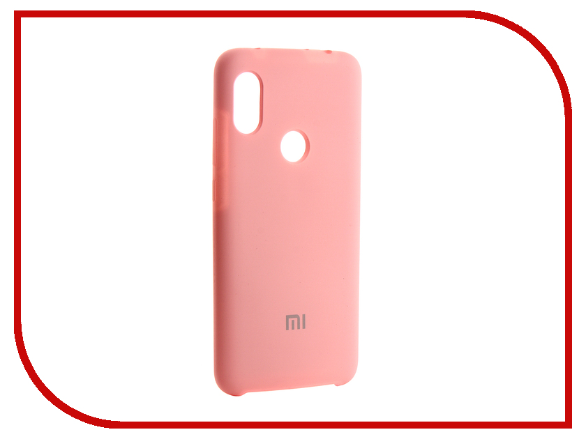 

Аксессуар Чехол Innovation для Xiaomi Redmi Note 6 Silicone Pink 13534, 13534