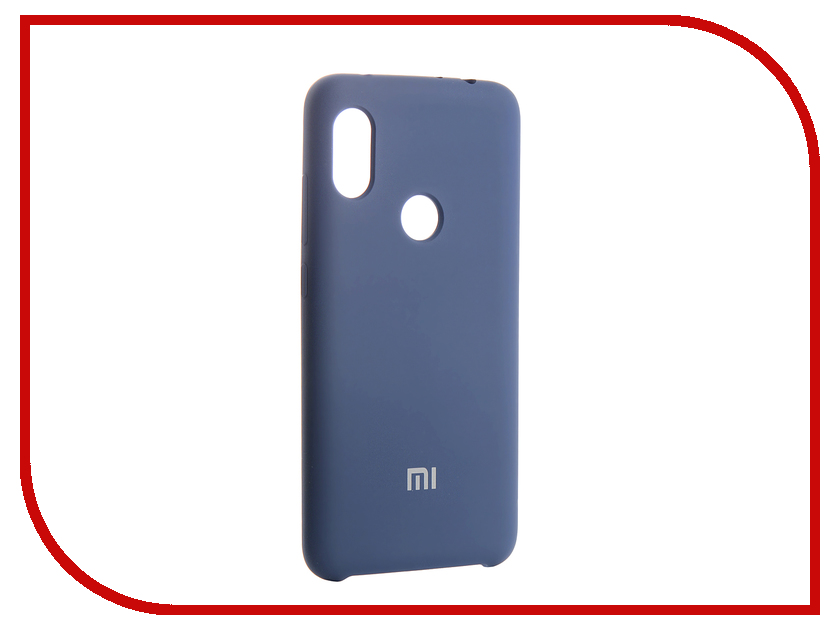 

Аксессуар Чехол Innovation для Xiaomi Redmi Note 6 Silicone Blue 13531, 13531