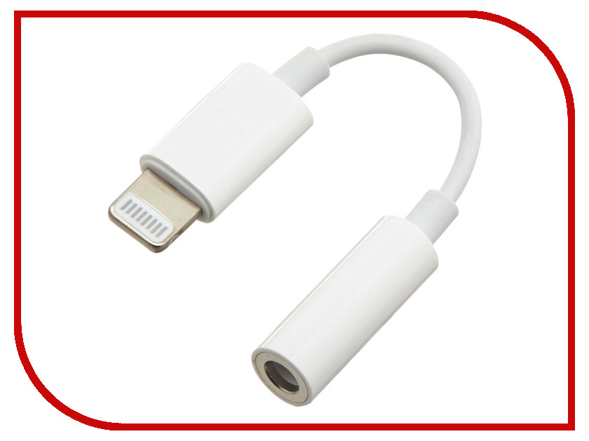 фото Аксессуар Gembird Cablexpert Lightning - Jack3.5 F White CCA-LM3.5F-01-W