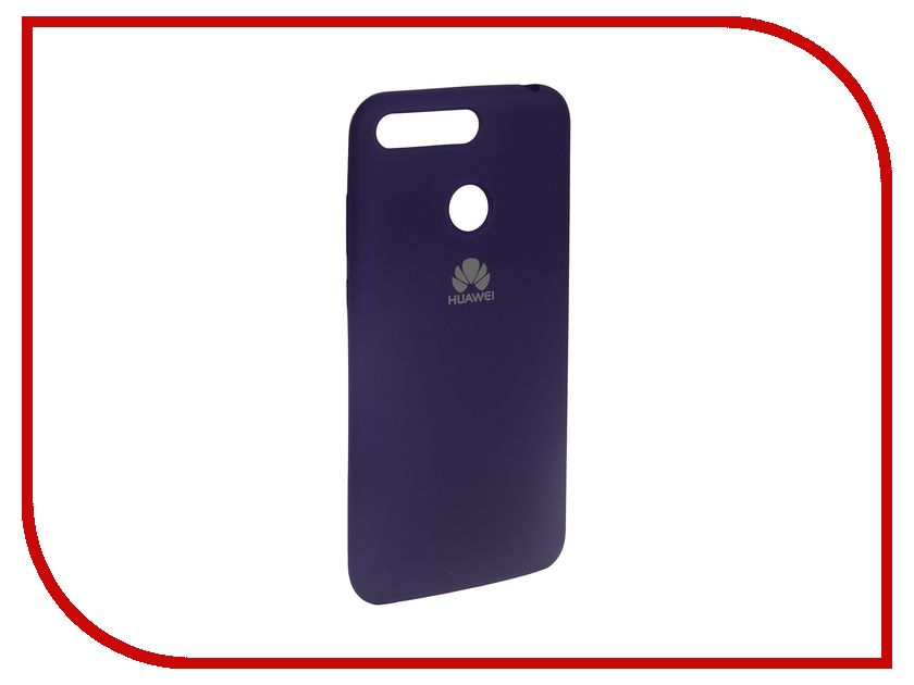 

Аксессуар Чехол для Honor 7A Pro/Y6 Prime 2018 Innovation Silicone Purple 13557, 13557