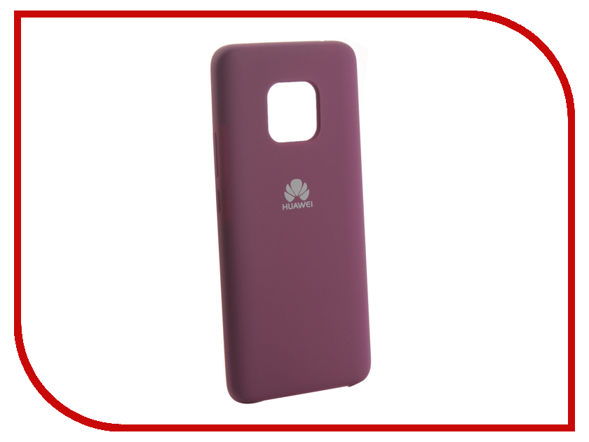 

Аксессуар Чехол для Huawei Mate 20 Pro Innovation Silicone Purple 13527, 13527