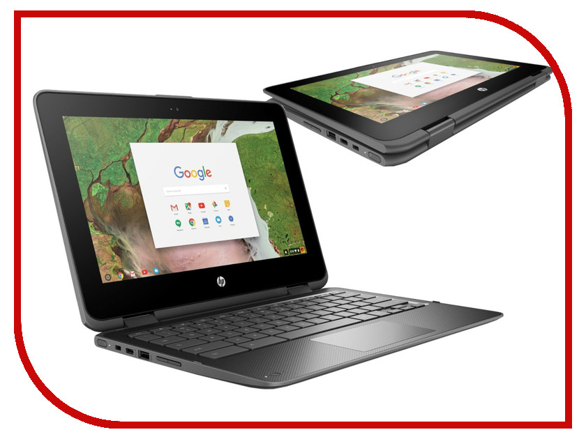 

Ноутбук HP ChromeBook 11 x360 1TT16EA (Intel Celeron N3350 1.1 GHz/8192Mb/64Gb/No ODD/Intel HD Graphics/Wi-Fi/Bluetooth/Cam/11.6/1366x768/Touchscreen/Chrome OS), 1TT16EA