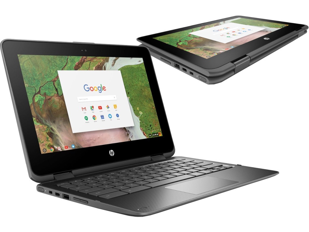 

Ноутбук HP ChromeBook 11 x360 1TT16EA (Intel Celeron N3350 1.1 GHz/8192Mb/64Gb/No ODD/Intel HD Graphics/Wi-Fi/Bluetooth/Cam/11.6/1366x768/Touchscreen/Chrome OS), 1TT16EA